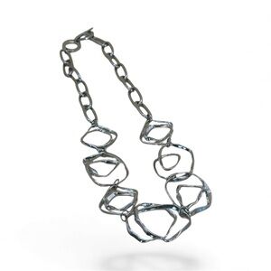 NWOT Abstract Brutalist Necklace vintage